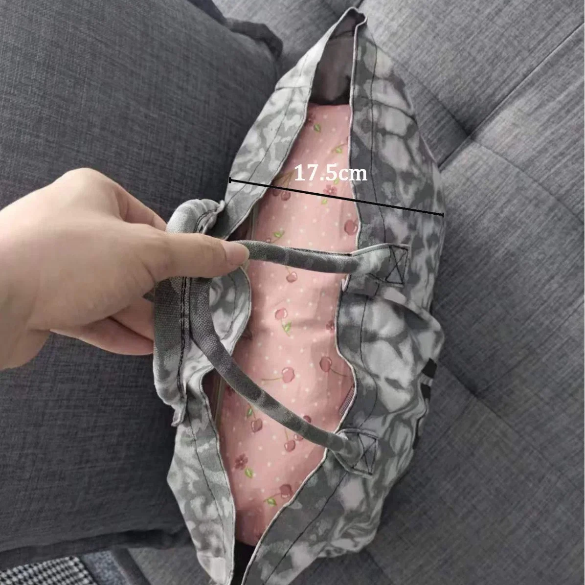 2025 حقيبة قماشية جديدة محمولة باليد ذات سعة كبيرة...