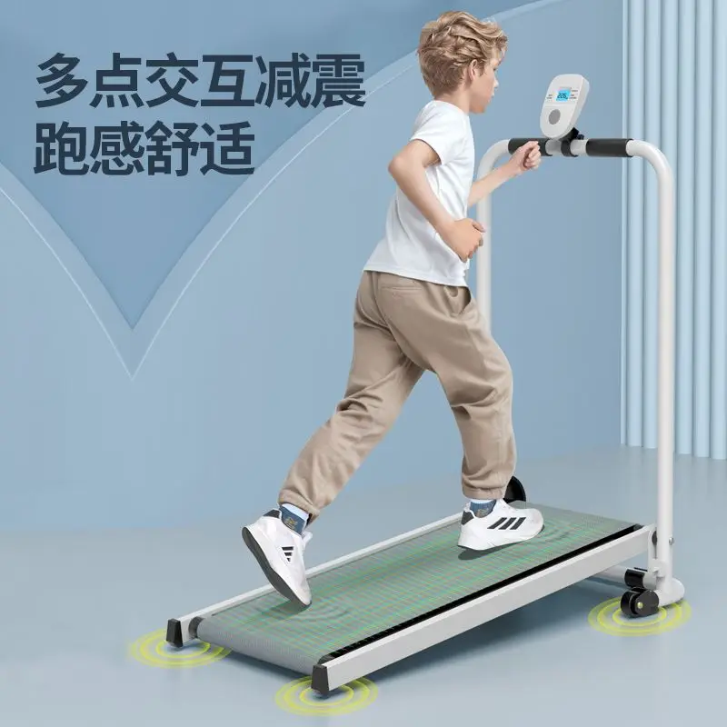 Foldable Treadmill Walking Machine Fitness Equipment Children's Household Multi-functional Physical Training Indoor Climbing