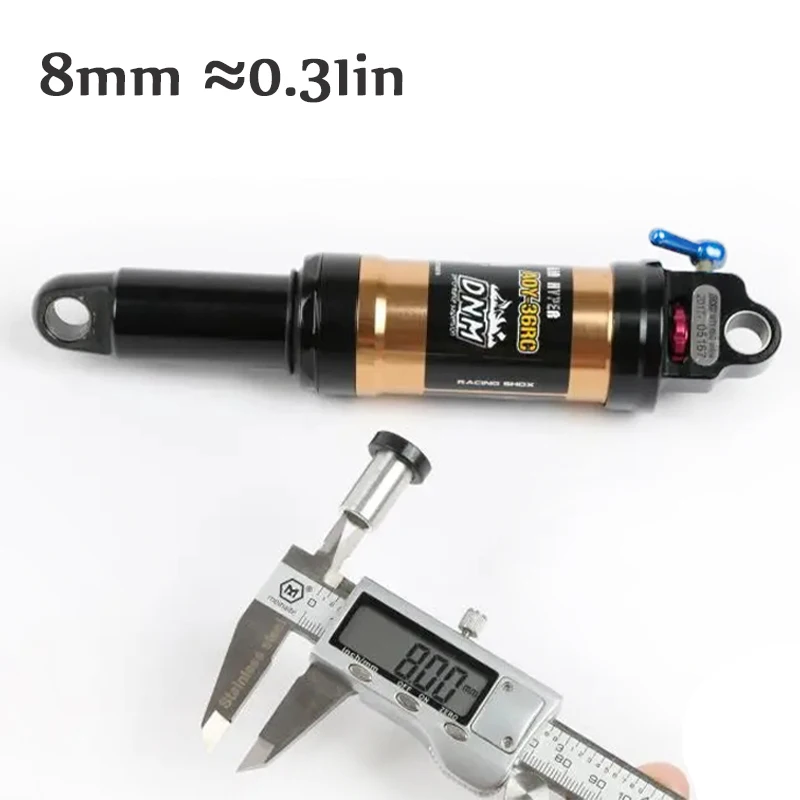 MTB 자전거 후면 충격 흡수 부싱, 알루미늄 합금 충격 부싱, 22mm, 54mm