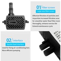 Pompe submersible pour ventilateur de climatiseur général / Pompe à eau pour ventilateur/refroidisseur AP-600E 3