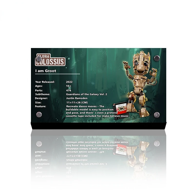 

Акриловая подставка для конструктора Lego 76127 Groot (не входит в комплект)