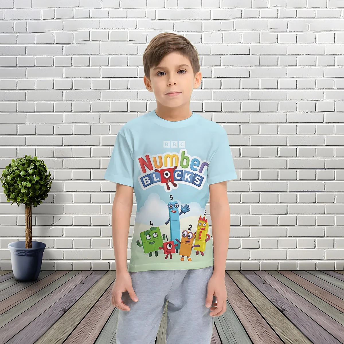 Anime NumberBlocks 3D Print Baby Clothing 5 to 14 Years Male Outdoor Clothes for Children Boy Girl Child T-Shirt Top Shirts 5
