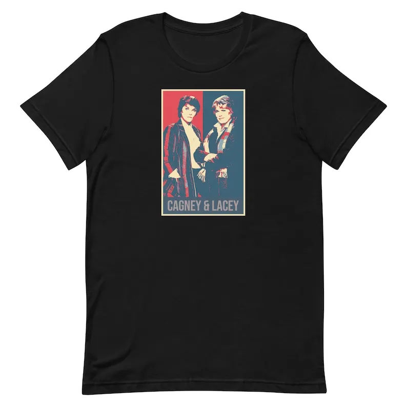 

Cagney and Lacey TV Detectives Show HomageUnisex t-shirt