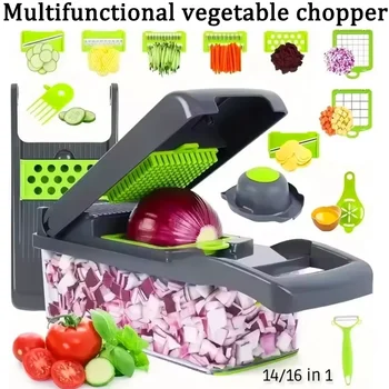 16-Piece Multi-Function Vegetable Chopper 1