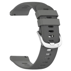 Sport Silicone 22mm Watch Strap Band - Versatile and Durable Replacement Wristband - 22mm Universal (3 - Mystic Grey)
