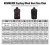 KEMALOCE Cycling Vest Black&Yellow Mens Cycling Gilets Lightweight Windproof Reflective Bike Sports Sleevess Jackets 3