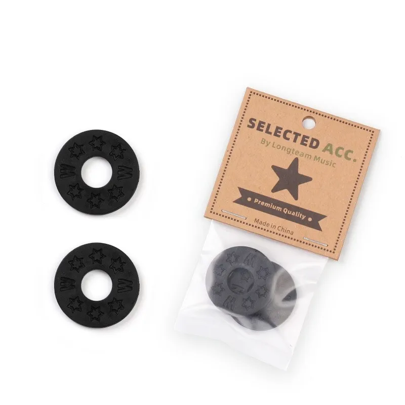 2 Teile/satz Gitarre Strap Schlösser Schnalle Bass Ukulele Anti-slip Schnalle Anti-verschütten Pad Gitarre Schwanz Nagel schloss Musik Zubehör