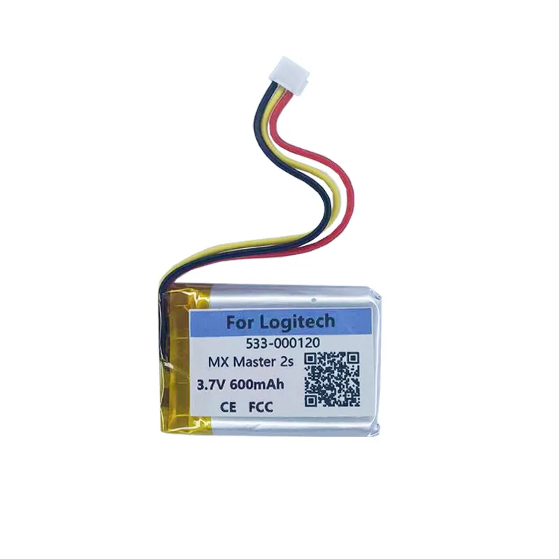 Oryginał zastępuje baterię 600mAh-1400mAh dla Logitech MX Master / 2s / 3 bezprzewodowa mysz do gier akumulator AKKU
