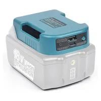 For Makita 18V With USB With Type-C Battery Holder For Makita 18V Battery BL1840 BL1850 BL1860 Charger Adapter Fast Charging 1