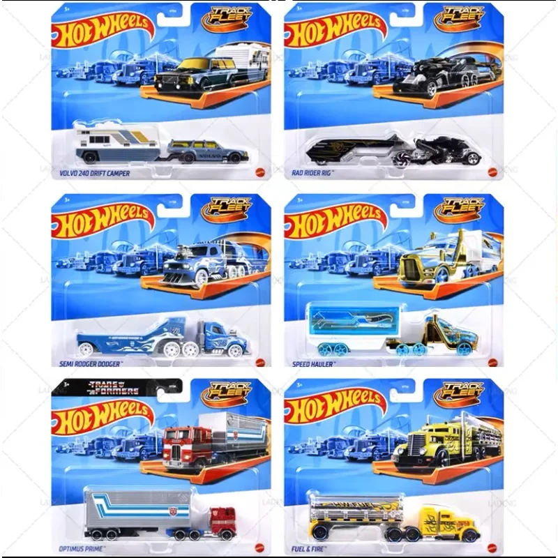 Hot Wheels X Transformers Optimus Prime Truck Fleet Jff66
