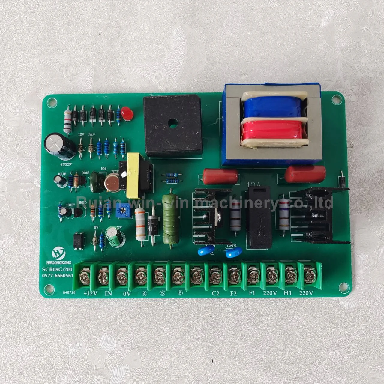 

SCR08G-200A машина для изготовления пакетов, панель управления двигателем постоянного тока