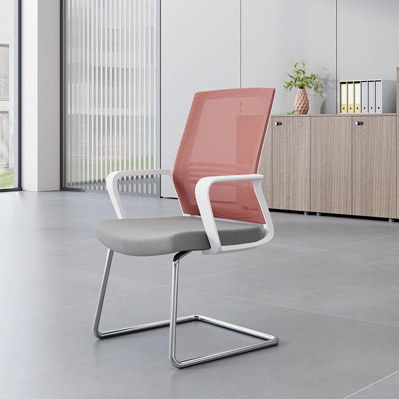 

Office chair, computer chair, comfortable and sedentary, ergonomic arch backrest, fixed waist protection, conference