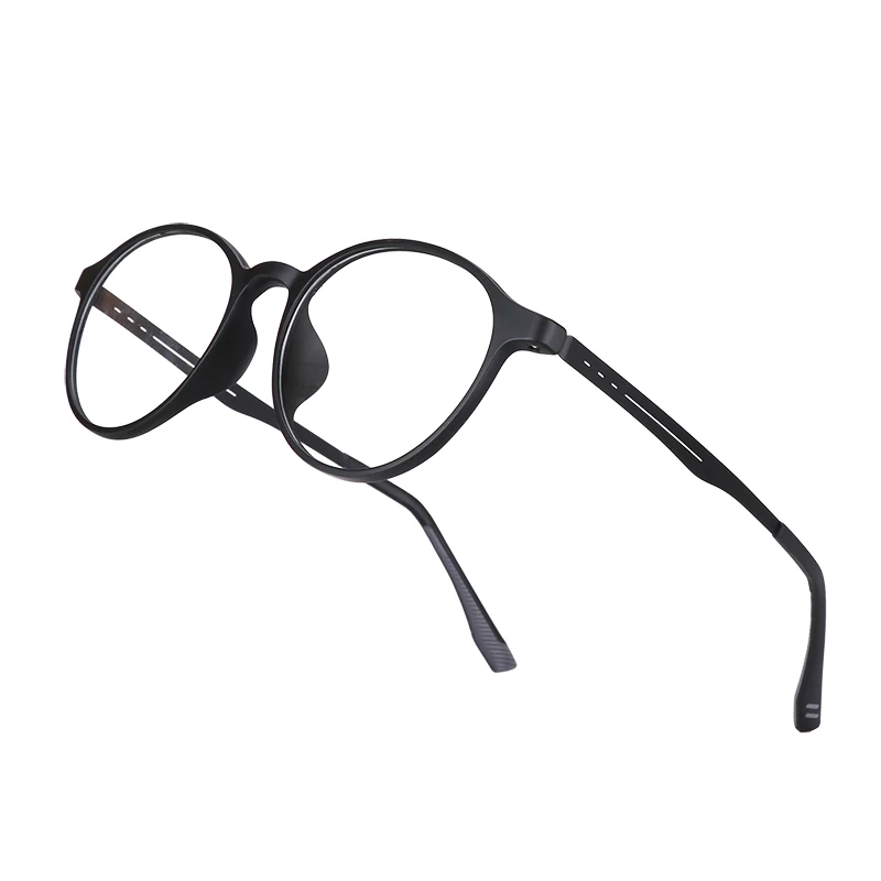 Eyeglasses Frames Eyeglass Frames Myopia Glasses Optical Glasses Titanium Alloy TR90 Myopia Glasses Retro Round Optical Prescription Eyeglasses Frame
