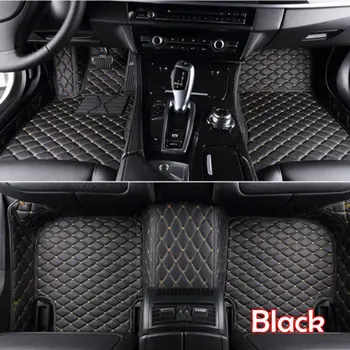 1Set Custom Car Floor Mats for BMW 14-18 5 Series F10 E60 520i/525i/528i/530i/535i Waterproof US 1
