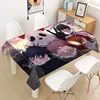 Jujutsu Kaisen Tablecloth Oxford Fabric Square/Rectangular Dust-proof Table Cover For Party Home Decor TV Covers 4