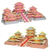 EPang Palace 3D Wooden Puzzle Jigsaw Chinese History Building House Model DIY Kids Educational Toys For Children Adult Gift 1