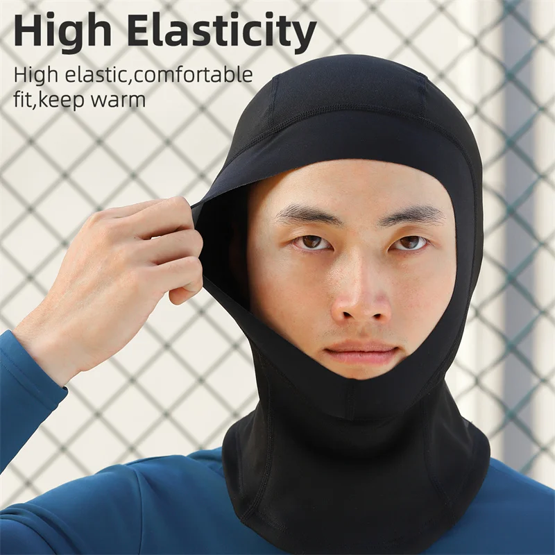 WEST BIKING Winter Fleece Balaclava for Cycling and Running Non-Slip Sport Caps Ear Neck Protection Windproof Thermal Sport Gear 5