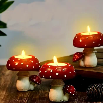 Mushroom Candle Holder 1