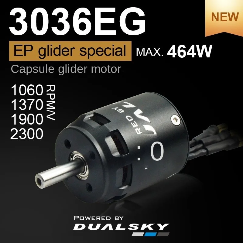 Planeur RC 1060KV 2300KV 1900KV 1370KV Moteur Brushless pour Drone