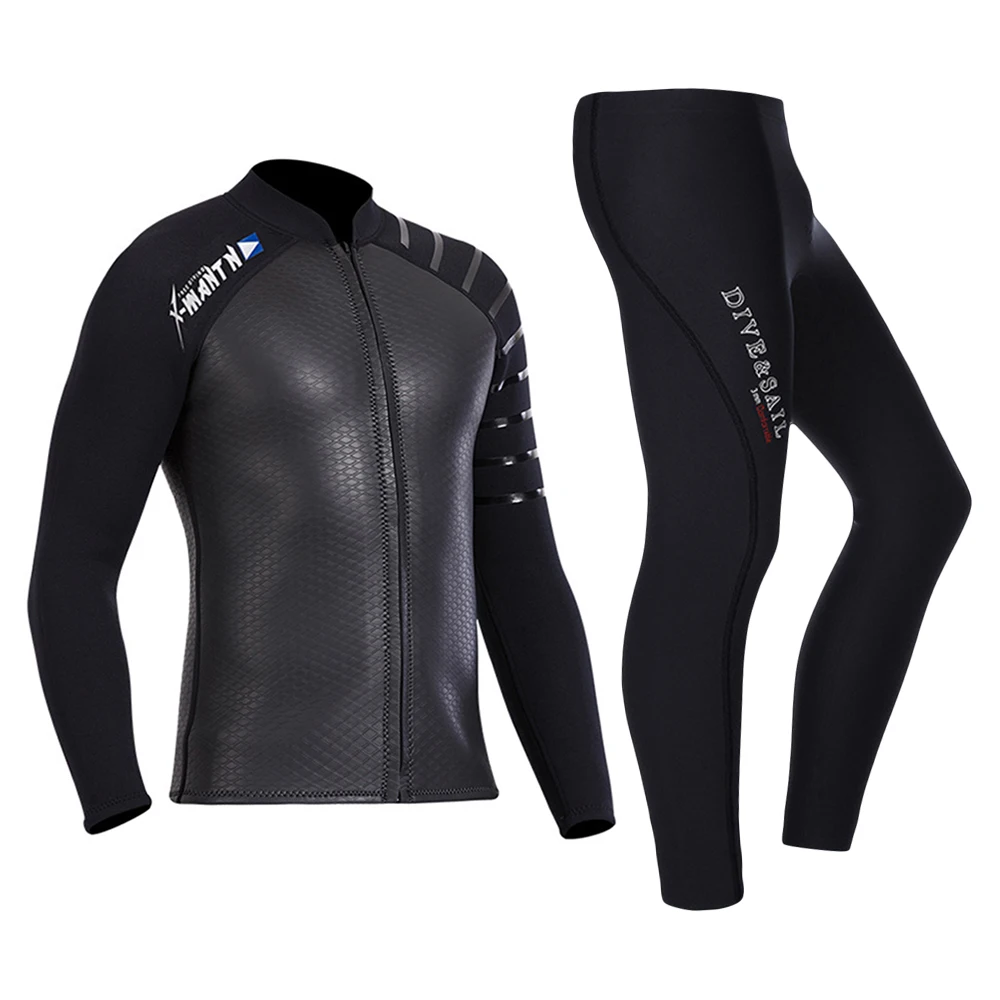 Neoprene3MMMenWetsuitJacketsSurfPantsSnorkelingScubaDiving