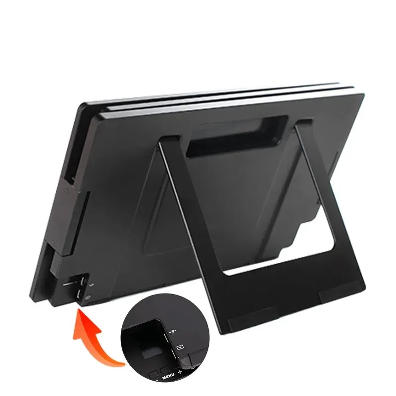 Aluminum Alloy Lightweight Type 360 Degree Folding Structure Display Laptop Extenders 14