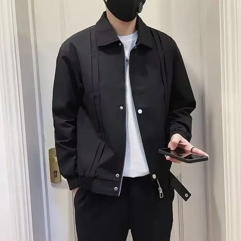 thumbnail image 1 of Abrigos masculinos de moda nuevos en primavera y otoño Chaquetas para hombre Oferta de ropa barata Ropa casual elegante Moda 2024 Joker Estética, 1 of 5