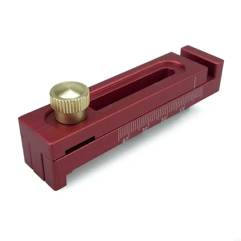 57QF Multi Functional Woodworking Measuring Tool Aluminum Alloy Ruler Thickness Gauges Essential Woodworking Accessories