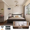 Wireless mini clock camera supports WiFi night vision IP HD 4K camera, used for home and office monitoring, nanny network cam 6