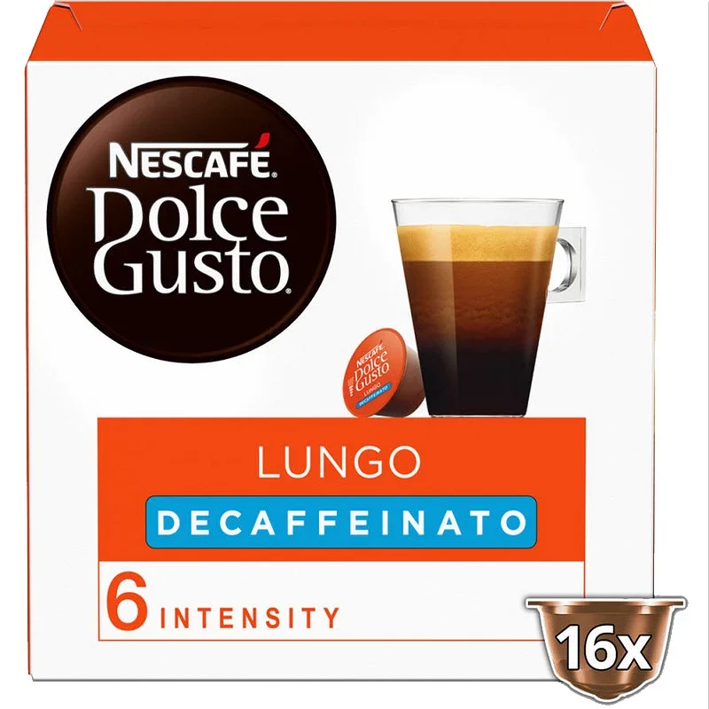 Napier Scheiden Gemiddeld Dolce Gusto Nescafé Lungo decaffeinated Café de Dolce Gusto 16 12380832  capsules|coffee capsules| - AliExpress