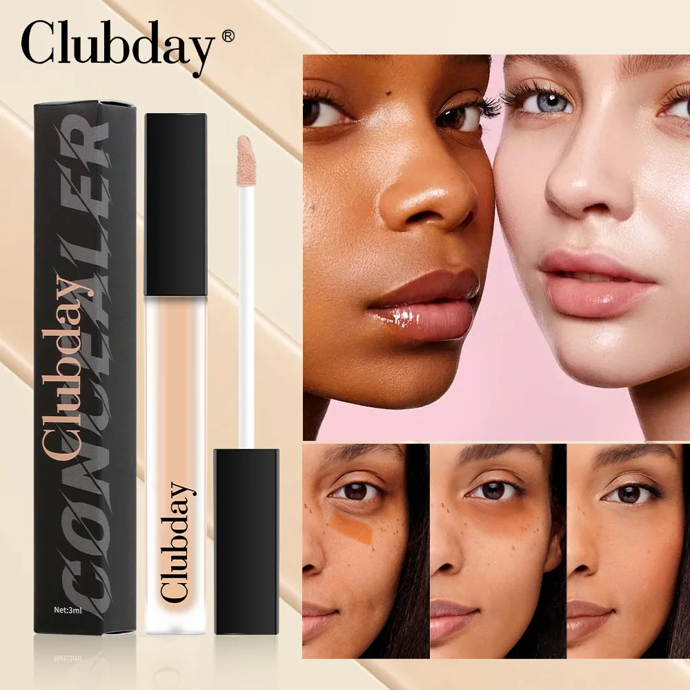 Clubday Beauty Eye Primer Dark circles Liquid concealer  monochrome lightweight waterproof tattoo concealer 2
