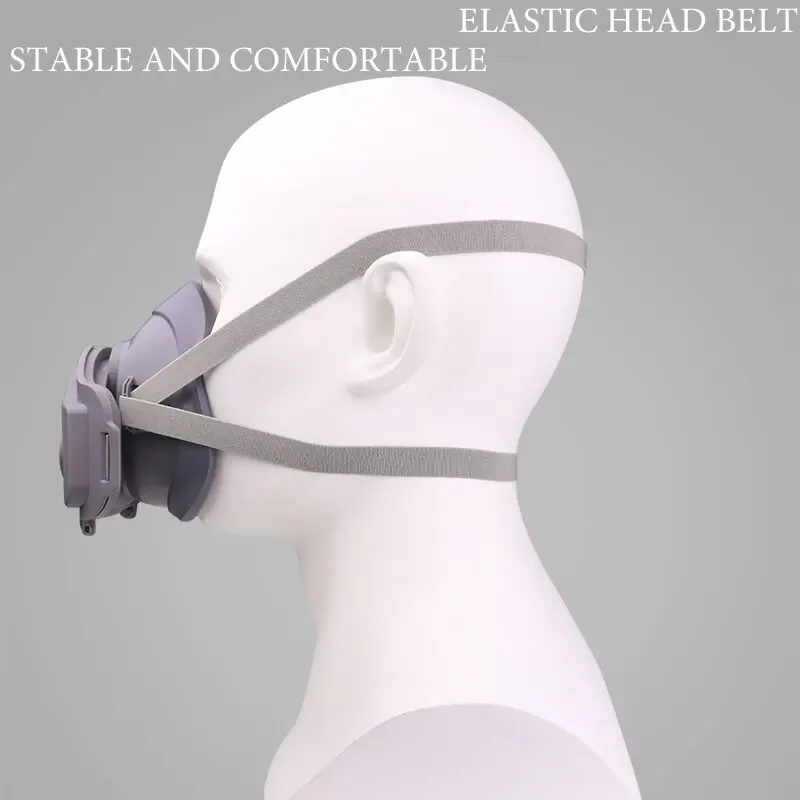 Enhanced Half Face Dust Mask for Safety and Protection - Ideal for DIY Projects, Home Cleaning, and Woodworking