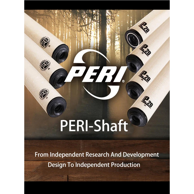 PERIシャフト　P20 Peri cues-ビーブラジストシャフト,シリーズexs exa st,p20,12.5