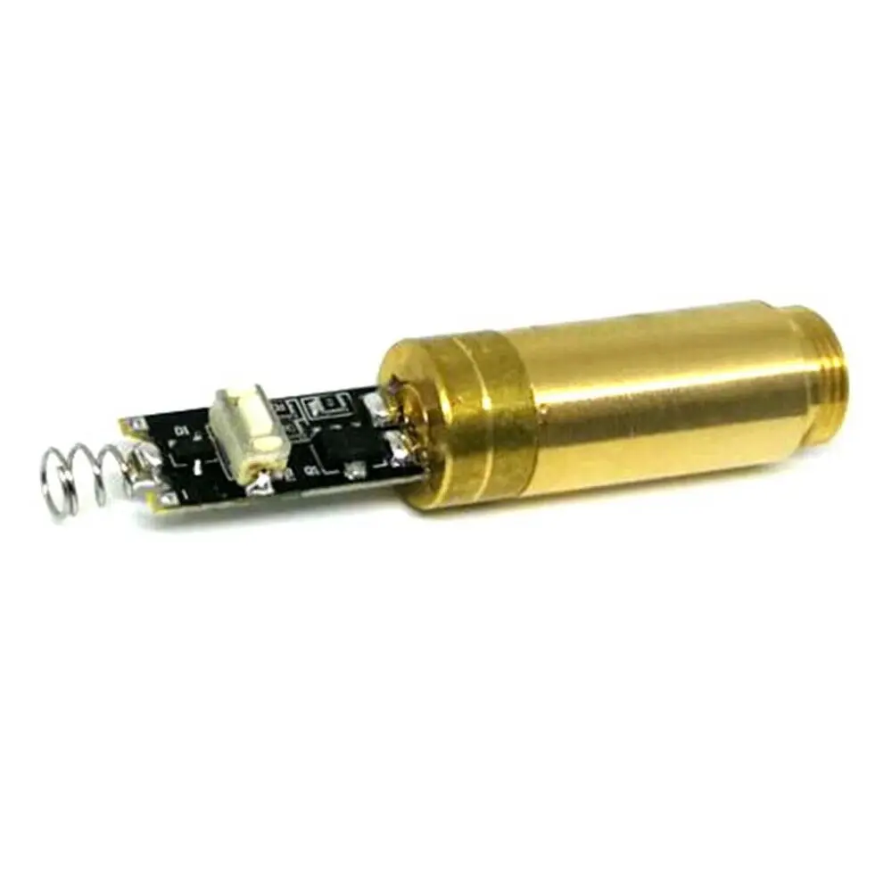 Industrial Brass 5mW 532nm Green Laser Diode Lazer DOT Module DC3V LED Light
