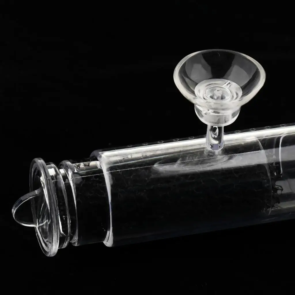 Clear Plastic Fish Tank Surface Oil Marine Skimmer Water Plants
