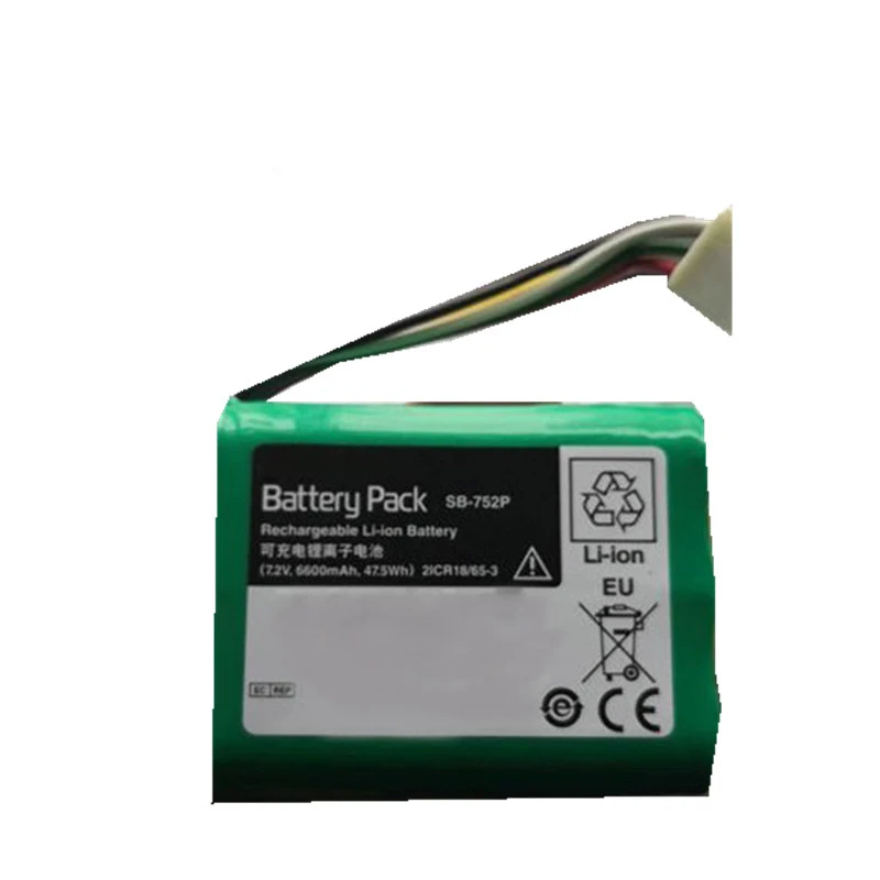 

High Quality Replacement SB-752P Battery NIHON KOHDEN 7.2v rechargeable battery SVM-7601 SVM-7521 7.2V 6600mAh