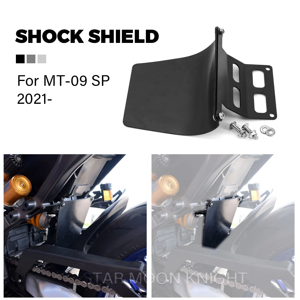 

For Yamaha MT-09 MT09 MT 09 SP 2021 2022 - Motorcycle Accessories Shock Shield Shockproof Cover Fender Mudguard Rear Tire Hugger