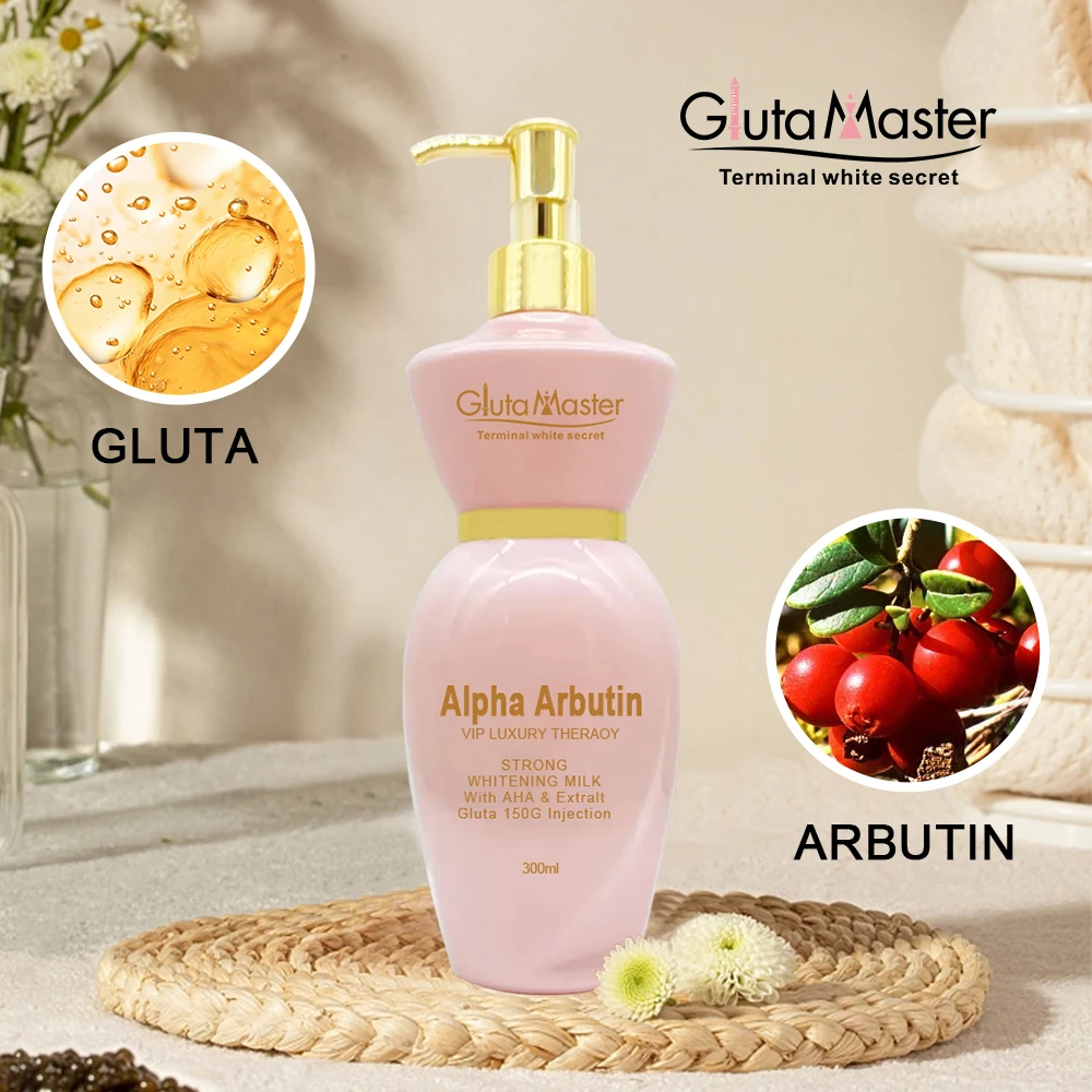 Gluta Master Alpha Arbutin Body Lotion 300ml for Women Skin Beauty Skin Care Moisturizers with Alpha Arbutin Vitamin C 2