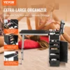 VEVOR Professional Makeup Train Case Aluminum Cosmetic Case Workbench With Supporting Legs Rolling Makeup Case Extra Large 2