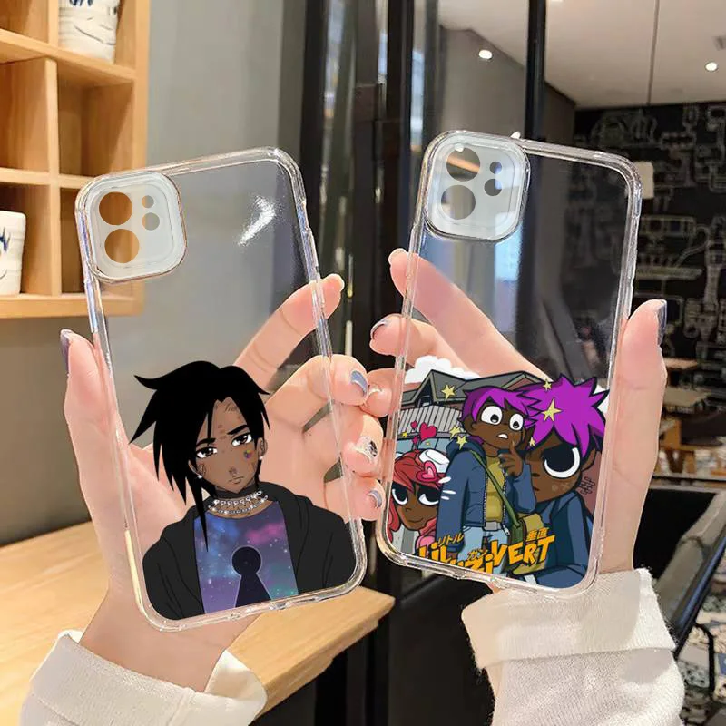 Lil Uzi Vert Eternal Atake Cartoon Clear Silicone Phone Case Cover