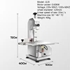 Commercial Desktop Bone Sawing Machine Cutting Cattle Sheep Bones Frozen Meat Pig's Trotters Fish Meat Electric Bone Cutting 2