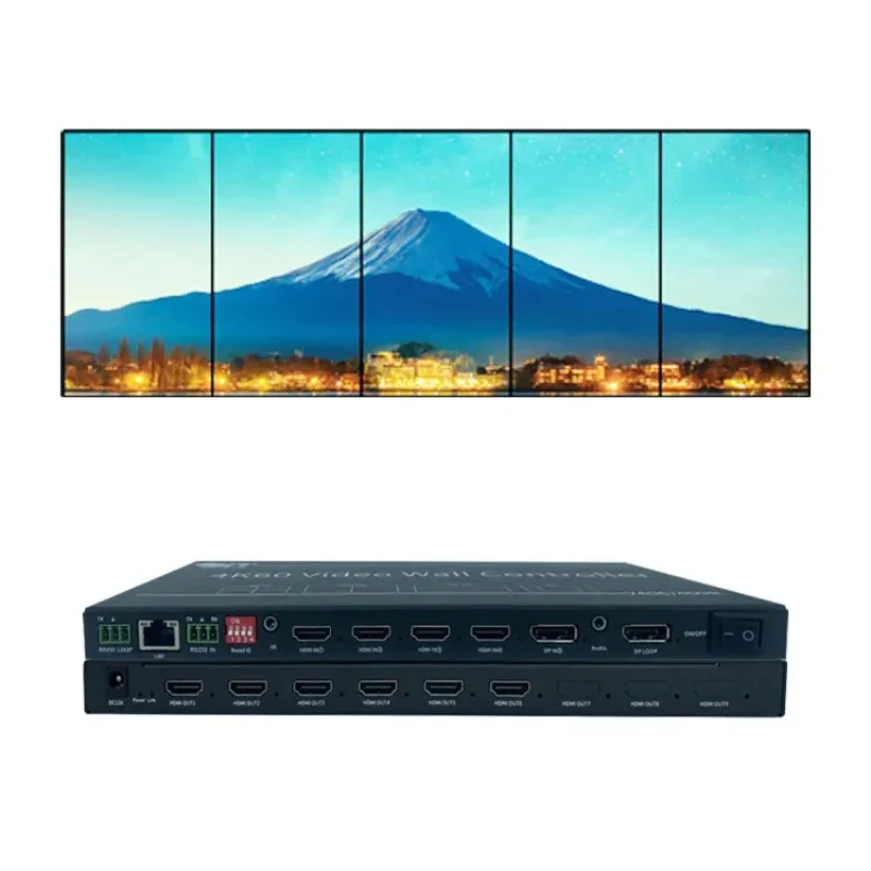 

Good Quality 4k 2x2 2x3 TV Video Wall Controller Multiplexer