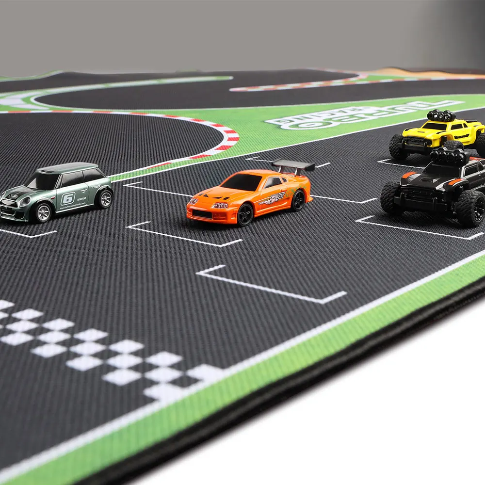 Pistes de course pour circuit de voiture pour circuit de course de voiture  de course, modèle orbite, traceur racers, échelle 1:43 R/C télécommande