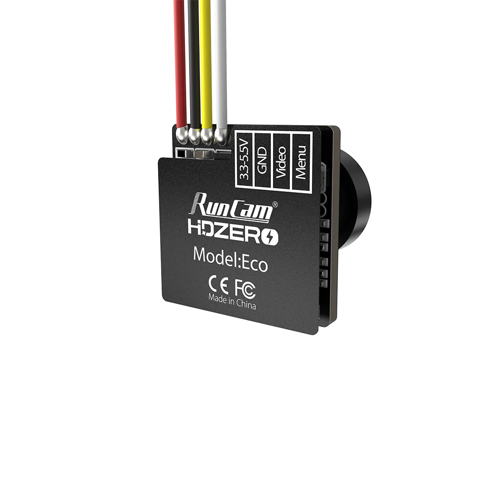 Kit HDZero ECO Camera et VTX pour FPV Digital posé sur une surface, prêt à être installé.