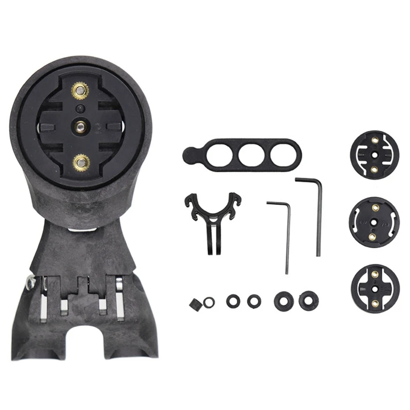 

Углеродное телескопическое Велосипедное компьютерное крепление на руль велосипеда комбинированное Крепление Держатель для спортивной камеры аксессуары для GARMIN