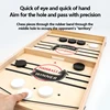 Table Hockey Paced Sling Board Game Fast Winner Party Desktop Battle Chess Adult Parent-child Interactive Child Family 2
