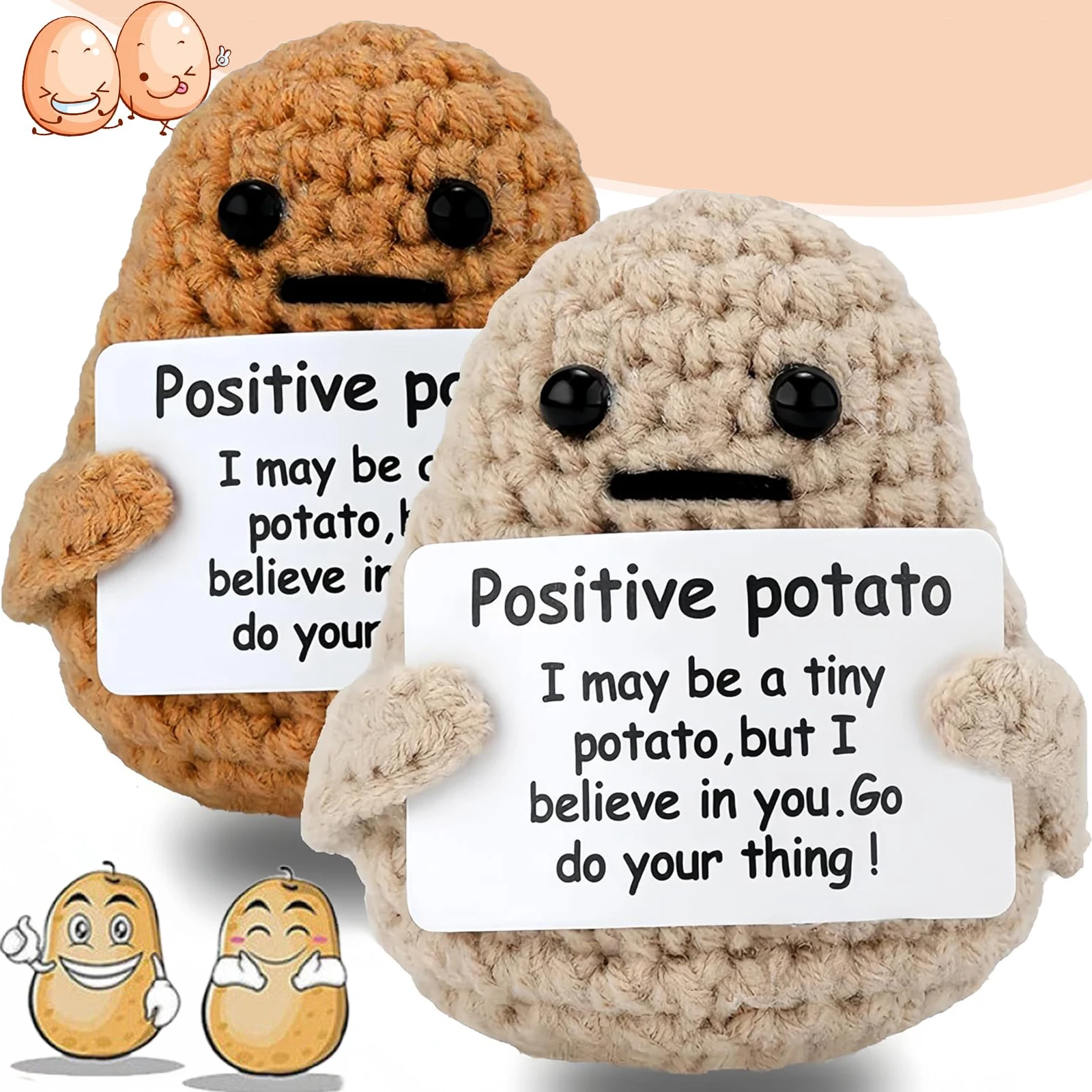 

Плюшевый картофель ручной работы, милая шерстяная фотография с карточкой, украшение для домашнего декора, забавные картофели, украшения для комнаты, рождественский подарок