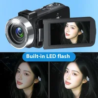 4K Video Camera Camcorder Ultra 80MP Digital Camera Vlogging Camera for YouTube 3.0" IPS 270° Screen IR Night Vision Handheld DV 2