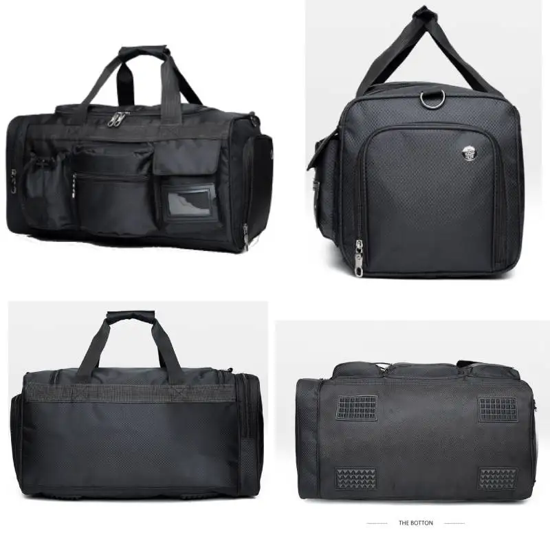 Outdoor Travel Fitness Bag with Shoes Pocket Gym Men Handbag Multifunction Shoulder Crossbody Casual Trip Sport Bags XA47WA 6