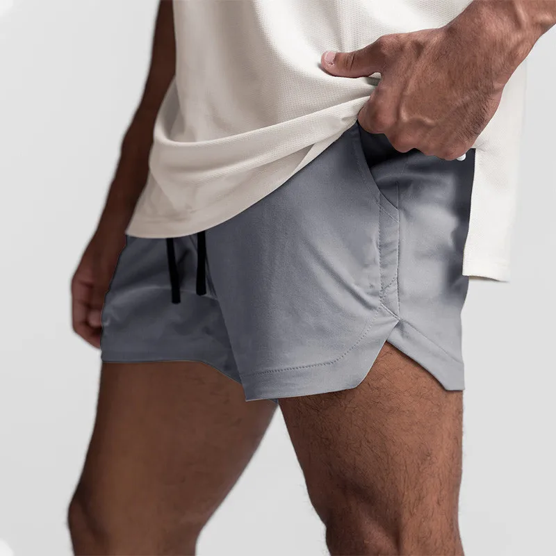 Bodybuilding Single layer Shorts Men Casual Quick Dry Bermuda Summer Gym Fitness Crossfit Sport Short Pants Male Beach Shorts custom logo summer breathable men mesh shorts gym bodybuilding casual loose shorts joggers outdoor fitness beach short pants