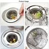 1PC Kitchen Sink Strainer Stainless Steel Filter Mesh Removable Kitchen Sink Drain Strainer Bathroom Laundry Hair Catche Stopper 5